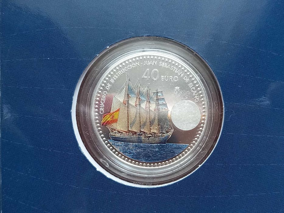 Moeda 40€ Espanha 2025 Princesa Leonor