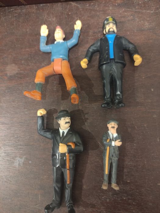 Bonecos Tintin Antigos em pvc