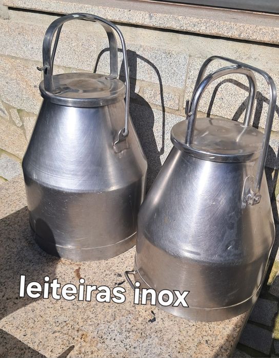 Leiteiras em inox