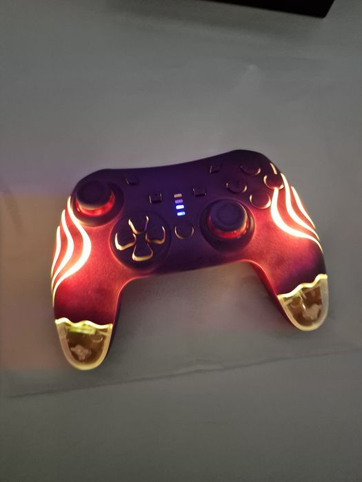Bezprzewodowy Kontroler Pad Gamepad Nitendo Switch PC Wibracje