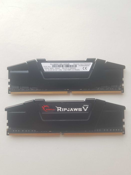 G.SKILL Ripjaws F4-3600C18D-32GVK