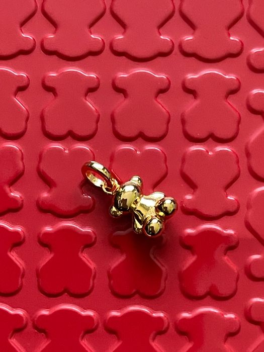 Wisiorek Tous Bold Bear złoty 1,1 cm