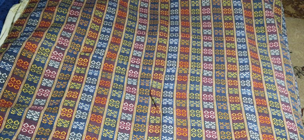 Тканина плахтова часів СССР, нова, 2 куска 1.46×4.80