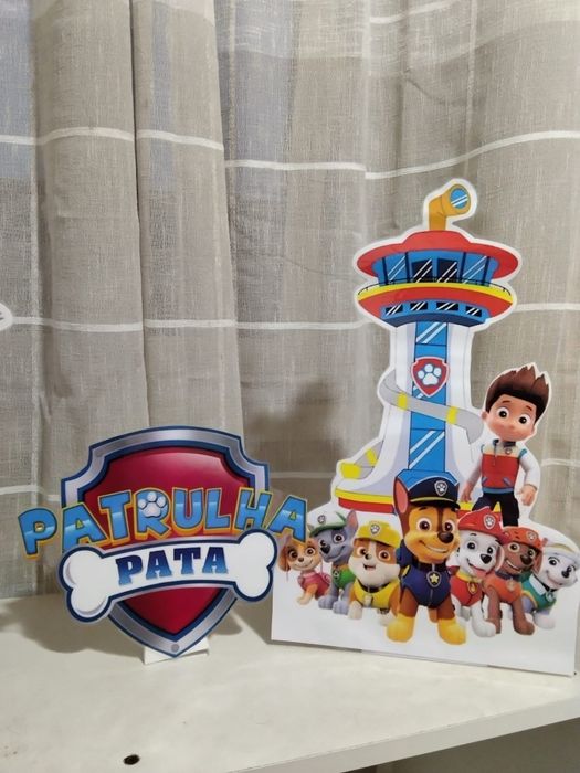 Decoração de festa patrulha canina