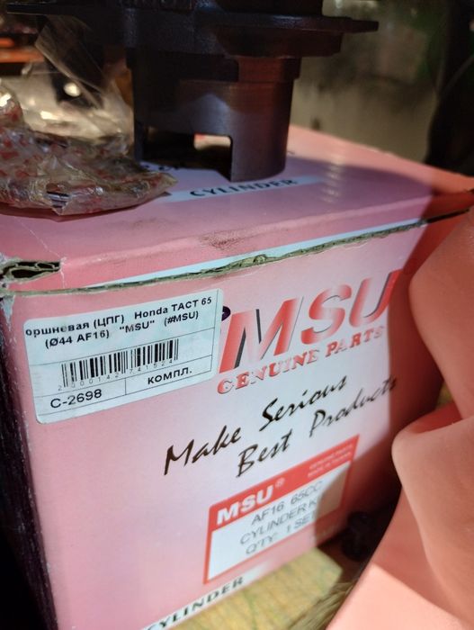 Поршнева msu 65cc. Leaf, tact