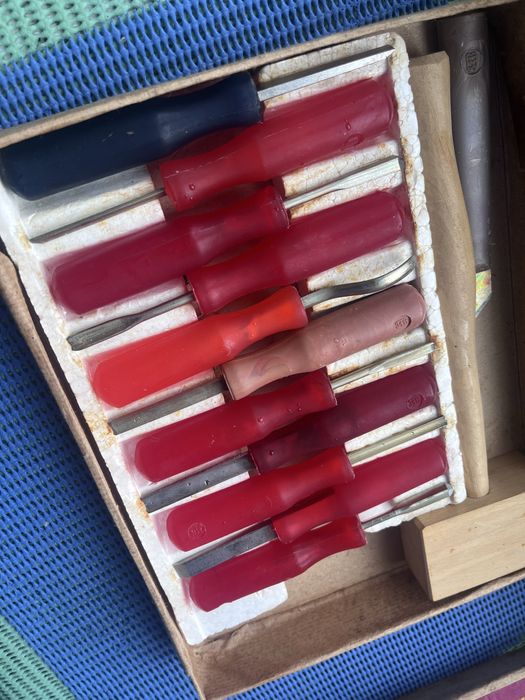 набор для резьбы по дереву ссср