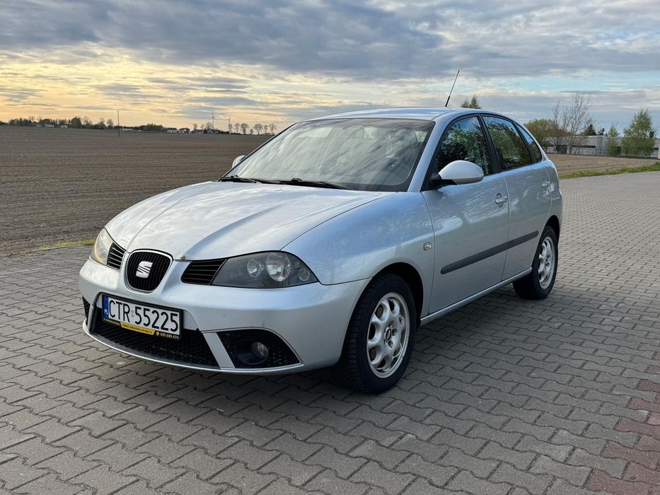 Seat Ibiza 2007 1.4TDI, klima, dwa komplety kół, zadbane
