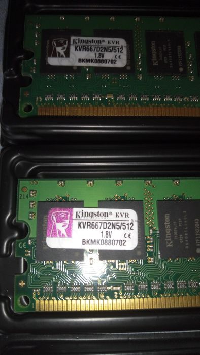 Оперативная память DDR2 3x512Mb и 2x1Gb