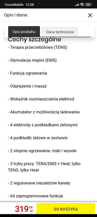 Elektrostymulator BEURER EM 59