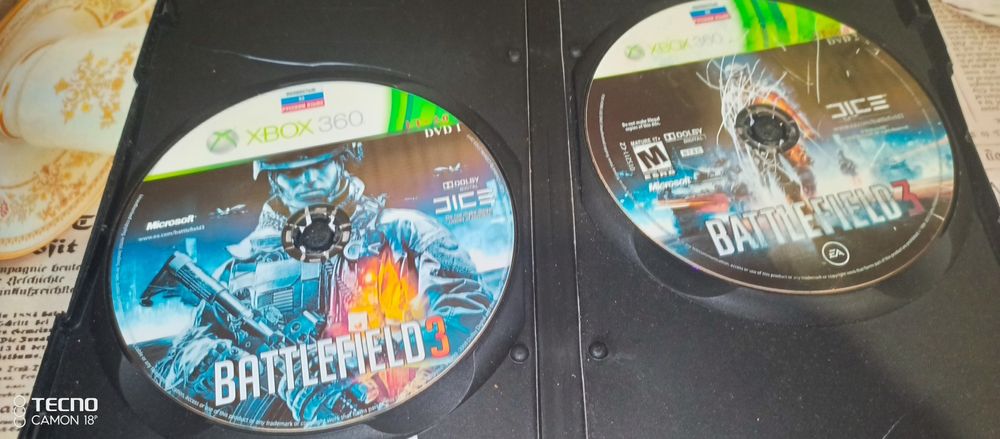 Диск игры на Xbox