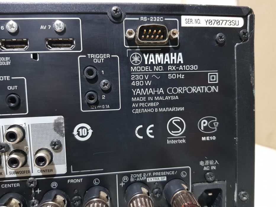 Пульт!7.2AV-Преміум Ресивер Yamaha RX-A1030 7х110Вт , AirPlay,4K,USB,