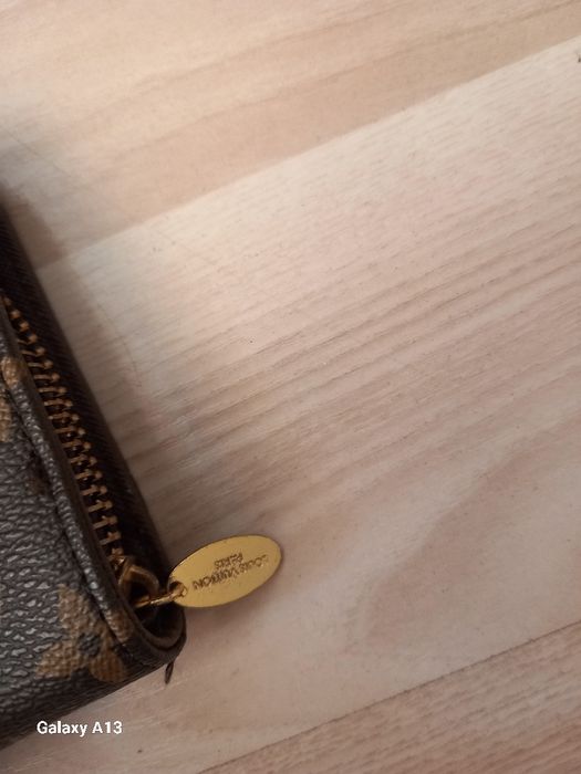 Louis vuitton duży portfel damski monogram