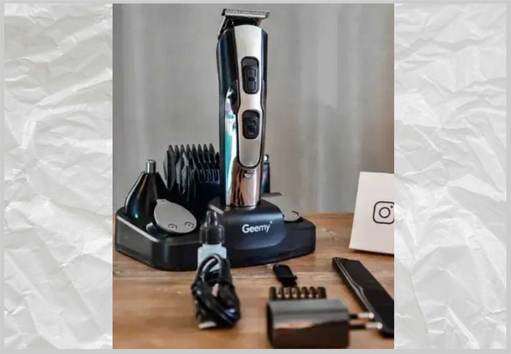 Триммер для бороди/голови/вус 10в1. Машинка для стрижки волос. Бритва