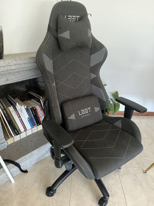 Cadeira Gaming L33T Elite V4 cinza