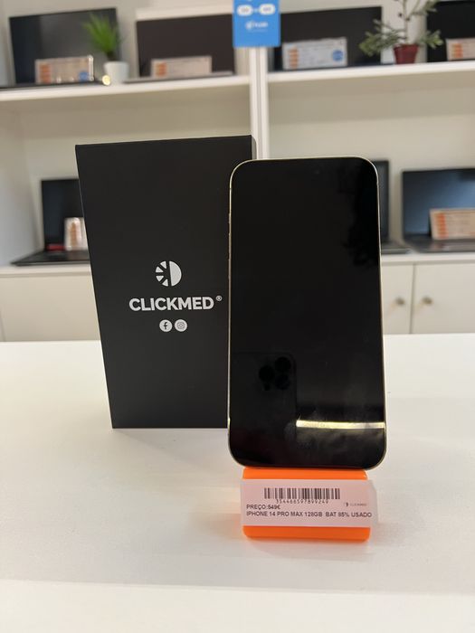 Apple iPhone 14 Pro Max 128GB — Impecável, Fatura + Garantia | Desbloqueado