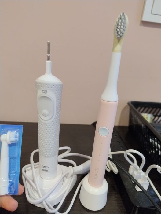 Електрична зубна щітка oral B Braun, Xiaomi