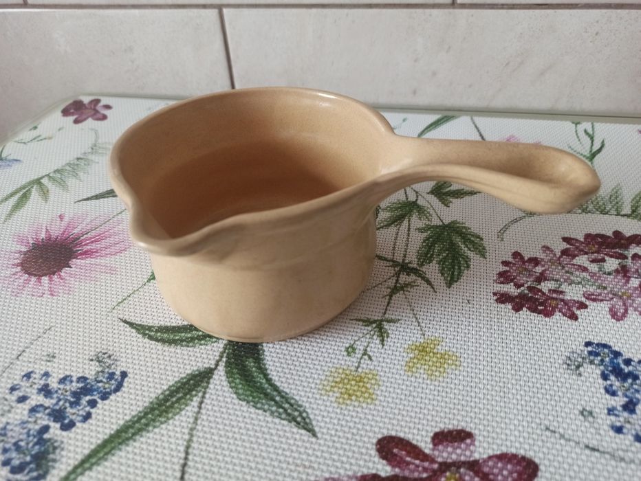 Czerpak rondel ceramika Bolesławiec