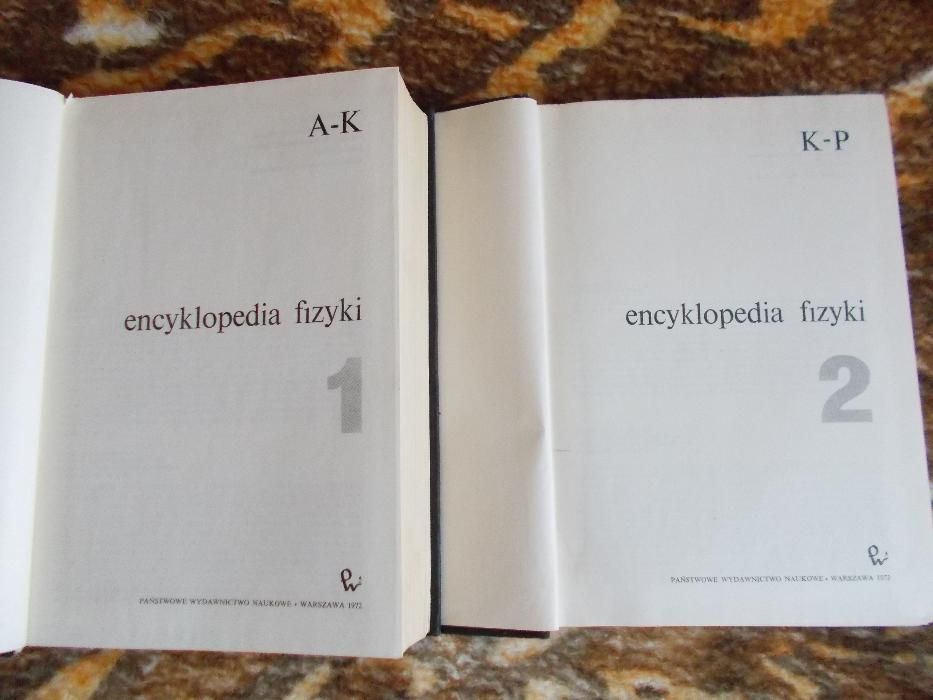 Encyklopedia fizyki tom I-II-PWN