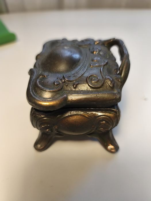 Szkatułka puzderko prl