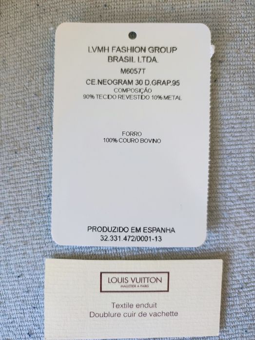 Cinto Louis Vuitton em couro original