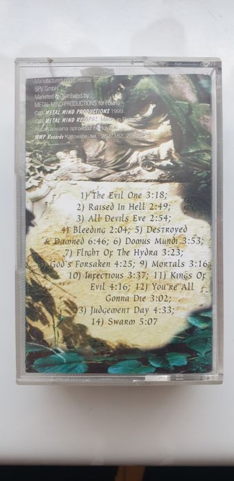 Kaseta VENOM - CAST IN STONE 1z2 1999