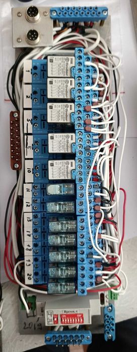 Блок релейної автоматики Finder 24V з таймером часу, модулі КВП, або під розбирання