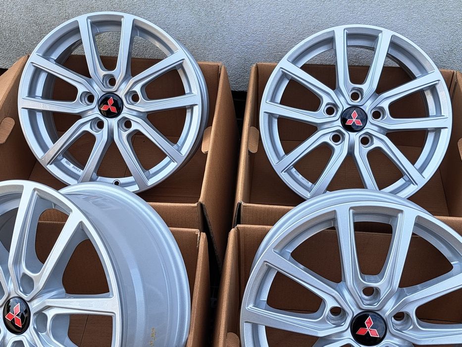 Alufelgi 16 5x114,3 MITSUBISHI Outlander Eclipse ASX Lancer Srebrne