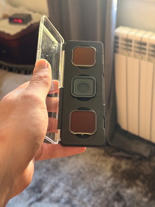 GoPro Hero 12 Black + Carregador + 3 Lentes PolarPro