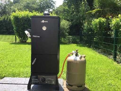 Wędzarnia Gazowa na wiórki + GRILL 2w1 El Fuego PORTLAND + REDUKTOR !