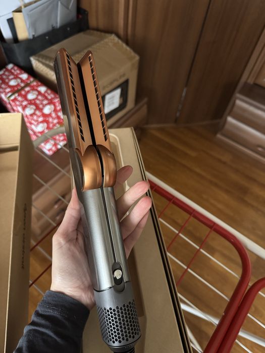 Стайлер для волос Dyson Airstrait Nickel/Copper