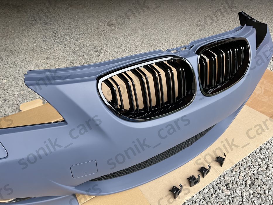 Передній бампер М5-look BMW e60 e61 м пакет м обвіс м лук