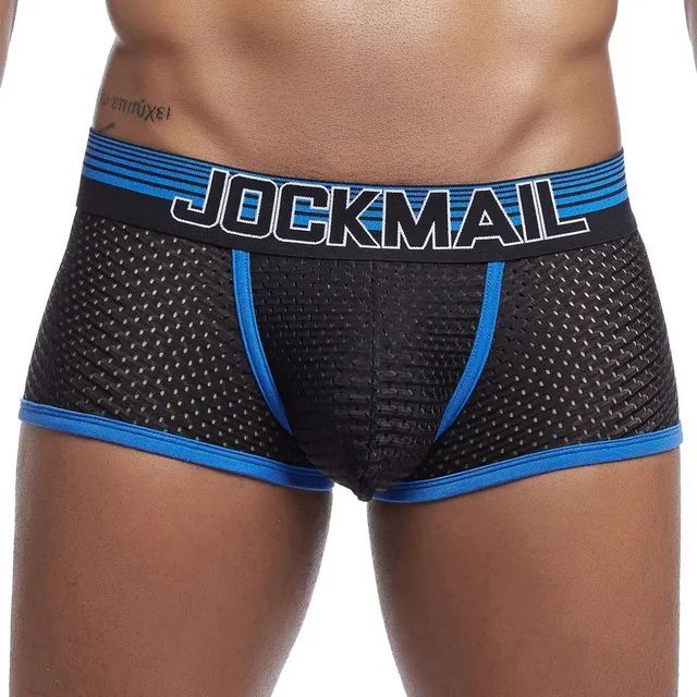 Męskie Sexowne Siateczkowe Bokserki JOCKMAIL - M