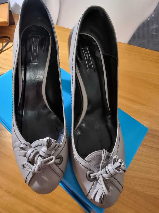Sapatos lilás pastel Zara