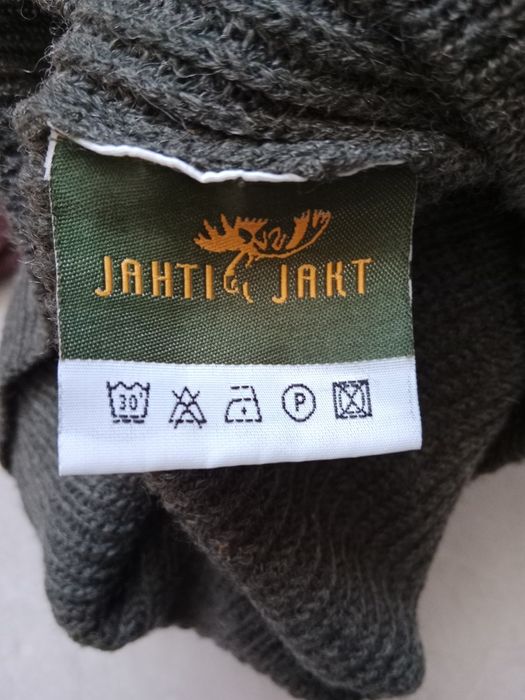 Jahti Jakt sweter myśliwski wool roz XXL