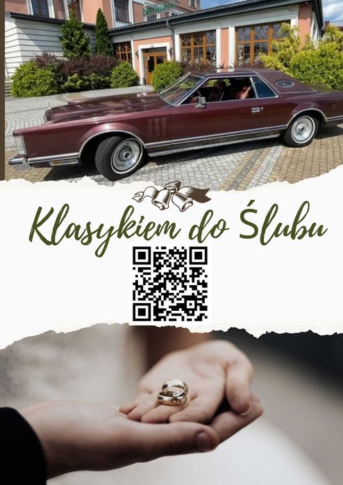 Auto do ślubu lub na imprezę Legnica - Klasyki z USA