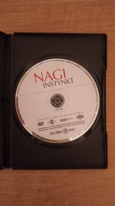 Płyta DVD Nagi Instynkt lektor