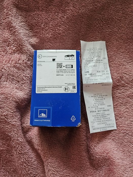 Klocki hamulcowe Toyota C-HR