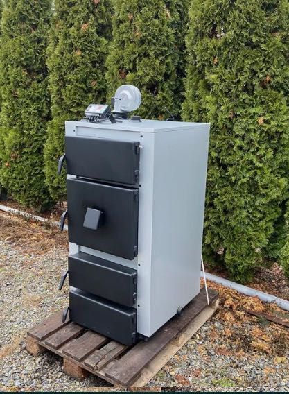 Kotły Kocioł 19kW na Drewno Węgiel - PRODUCENT Piec Zasypowy do 180m2