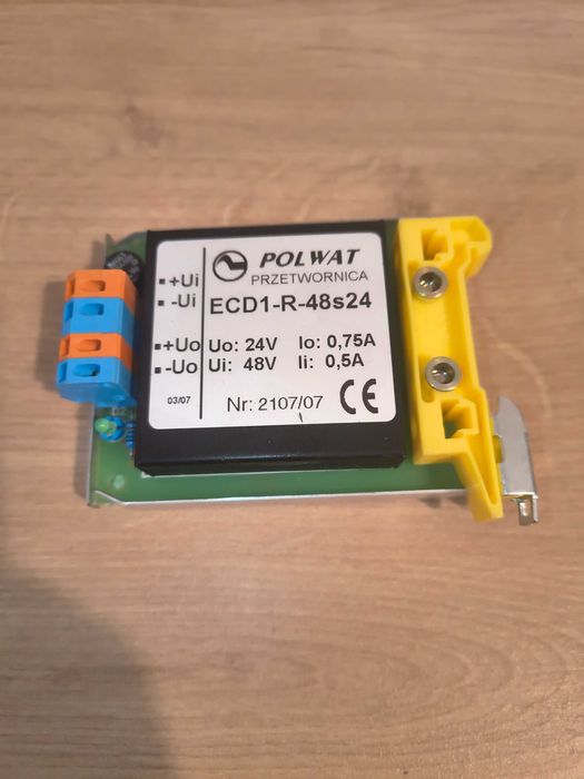 POLWAT przetwornica ECD1-R-48s24 na szyne DIN