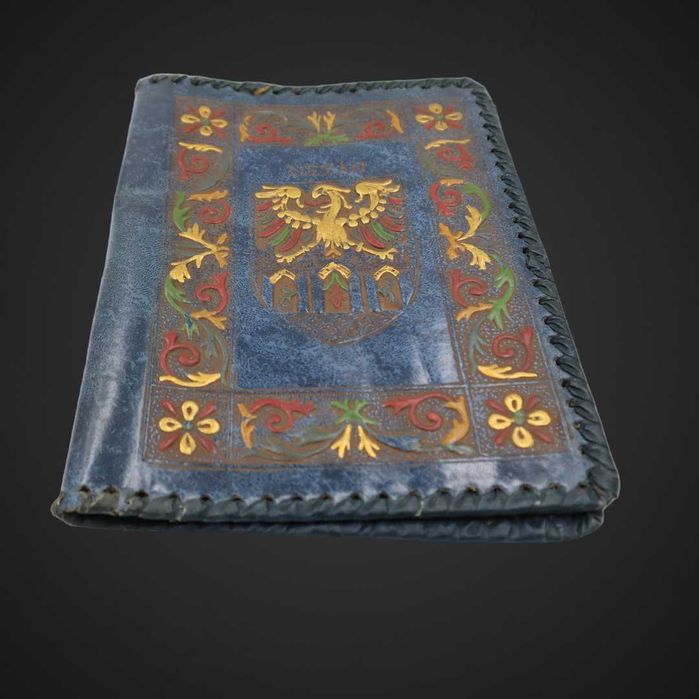 Vintage Skórzana okładka na zeszyt książkę  LK0701