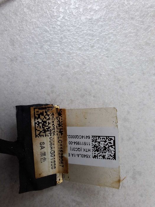 Ноутбук Asus F540S запчастини піддон плата жосткого