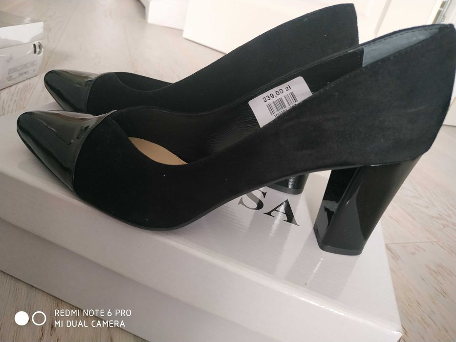 Buty na obcasie Vanessa rozm. 39