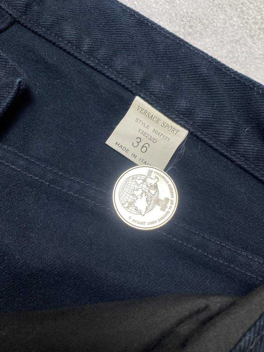 Джинсы Versace Широкий Выход 36 Размер