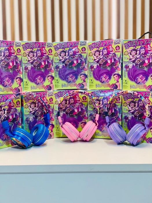 Auscultadores K-POP Huntrix - Novo e Selado (Envio grátis)