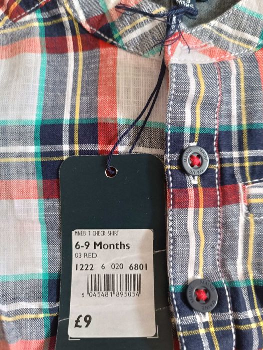 Продам дитячу сорочку 6-9 місяців