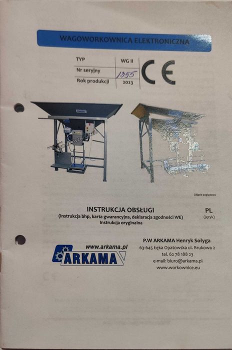Workownica elektroniczna ARKAMA WG I I