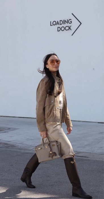 Куртка Zara замшева XS