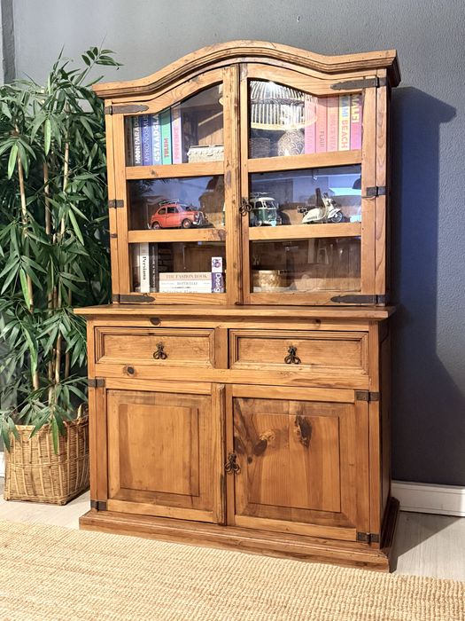 aparador, armario, movel, louceiro, livreiro, mexicano, rústico