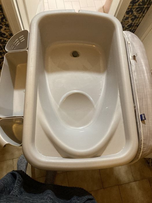 BANHEIRA cuddle and bubble TROCADOR  chicco