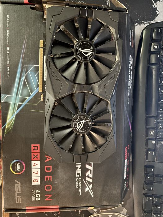 Відеокарта Asus Rog Strix RX470: 1 000 грн. - Комплектуючі та аксесуари ...